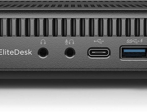 HP 600 G2 Micro Computer Mini Tower PC (Intel Quad Core i7-6700T, 32GB DDR4 Ram,512GB Solid State SSD, WiFi, VGA, USB 3.0) Win 10 Pro (Renewed)